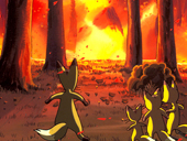 こぎつねの交通安全