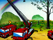 こぎつねの交通安全