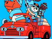 防火教育アニメ　ぼくは子象の消防隊