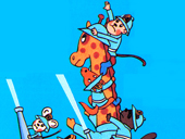 防火防災アニメぼくは子象の消防隊