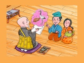 桂福団治 心の手話落語  鶴亀さん（長い長い名前）